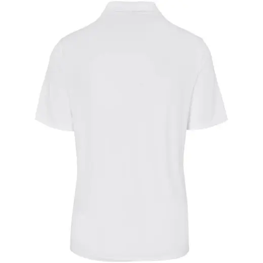 Mens Aerogrid Golf Shirt White Back